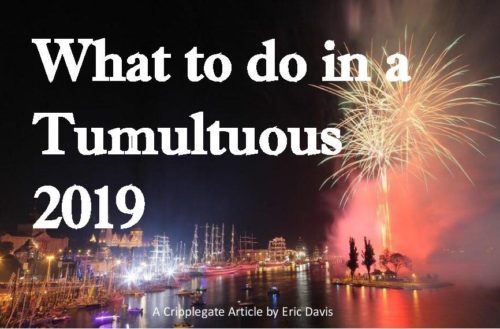 What to do in a Tumultuous 2019 - Blog Article