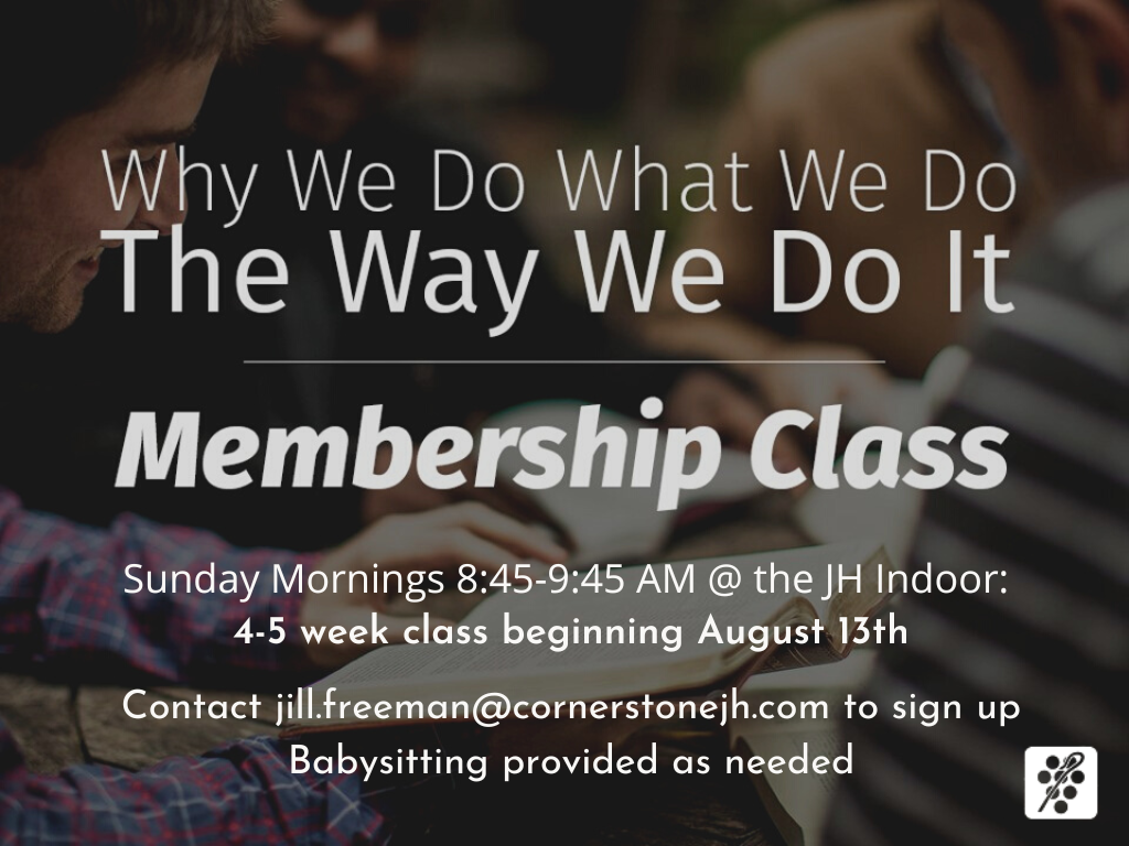 Membership Class Summer 2023