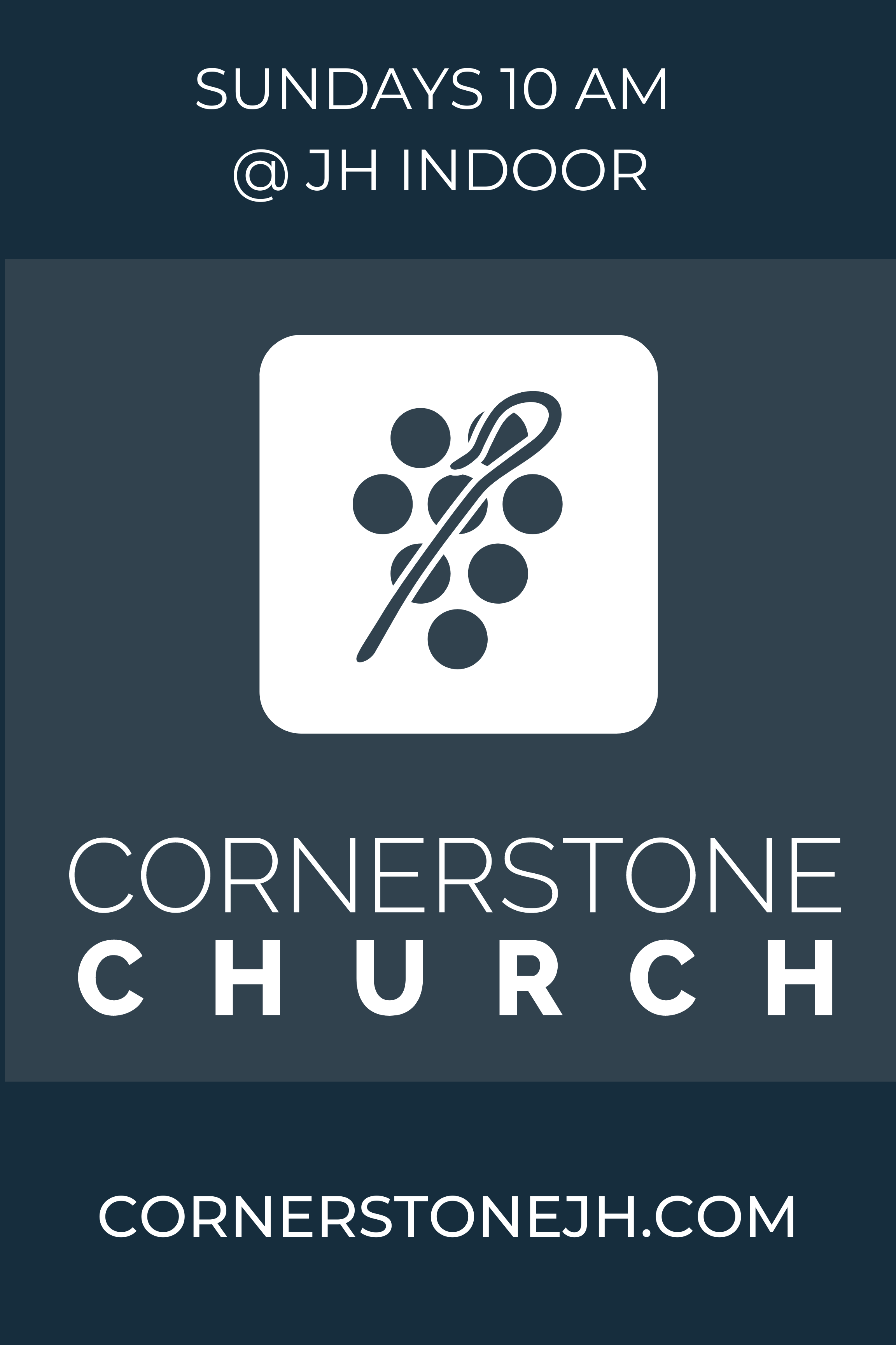 POSTERS LOCATION CHANGE SUMMER 2022 (1) Cornerstone Church Jackson Hole